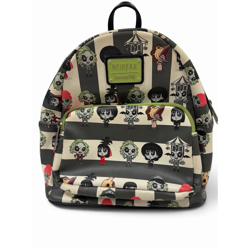 Loungefly Beetlejuice Chibi Mini Halloween Backpack Universal Studios